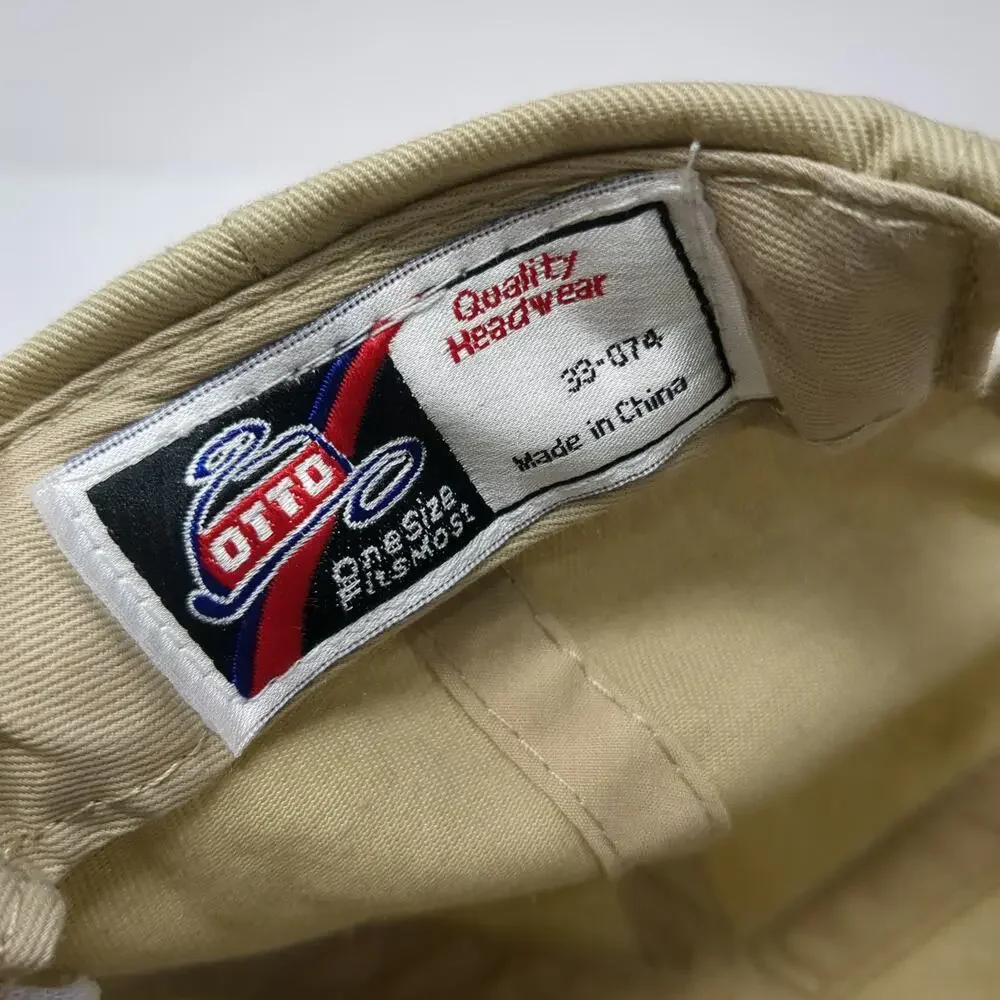 Otto 5 Panel Beige Green One Size Timberwolf Wood Processing Equipment Hat